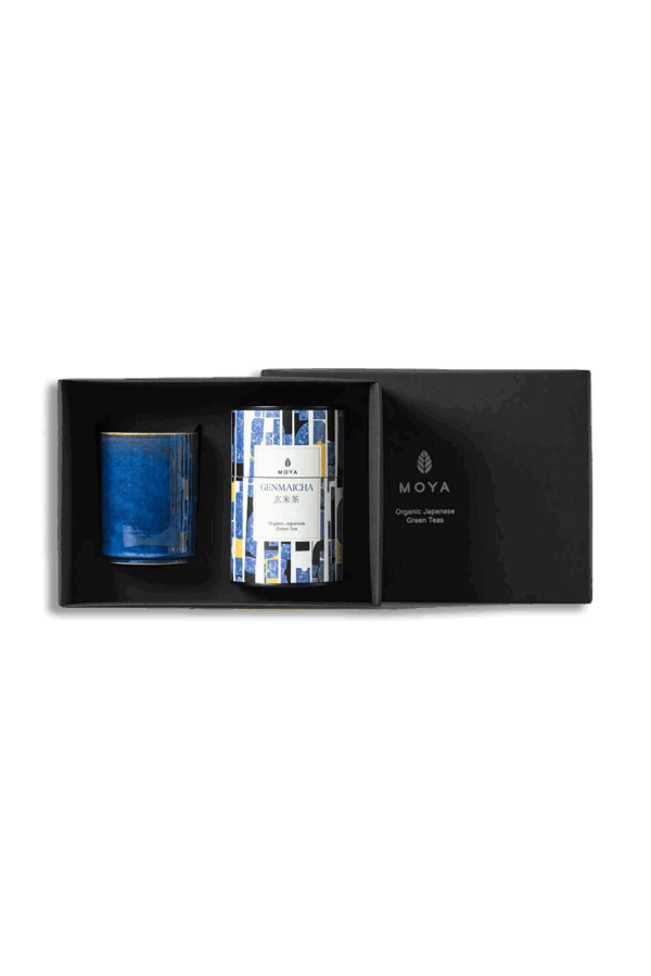 Moya tea & Kaze mug Organic leaf tea set