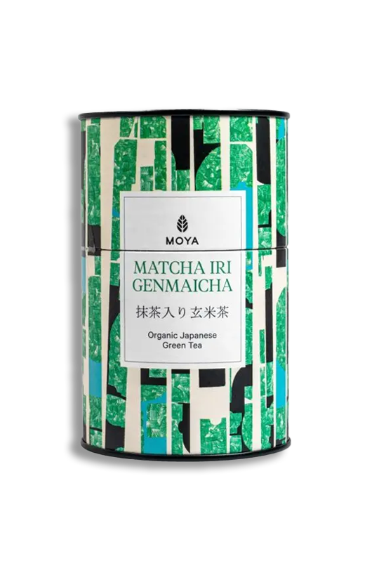 Moya Matcha Iri Genmaicha Organic Japanese Green Tea