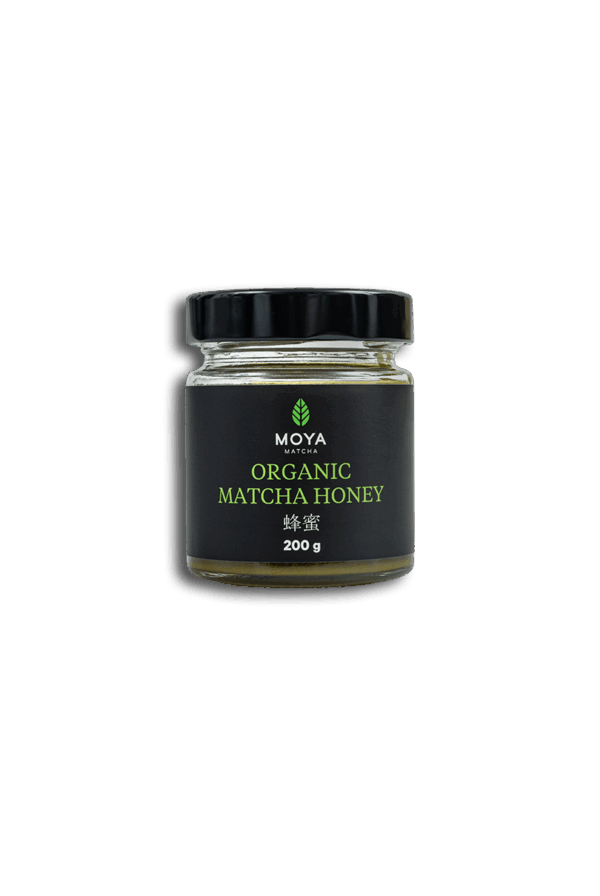 Organic honey with Moya Matcha