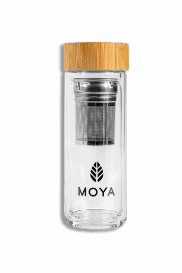 Glass matcha shaker