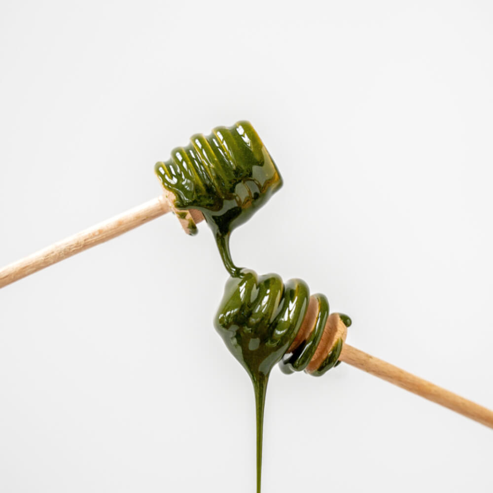 Green tea matcha in a japanese bowl