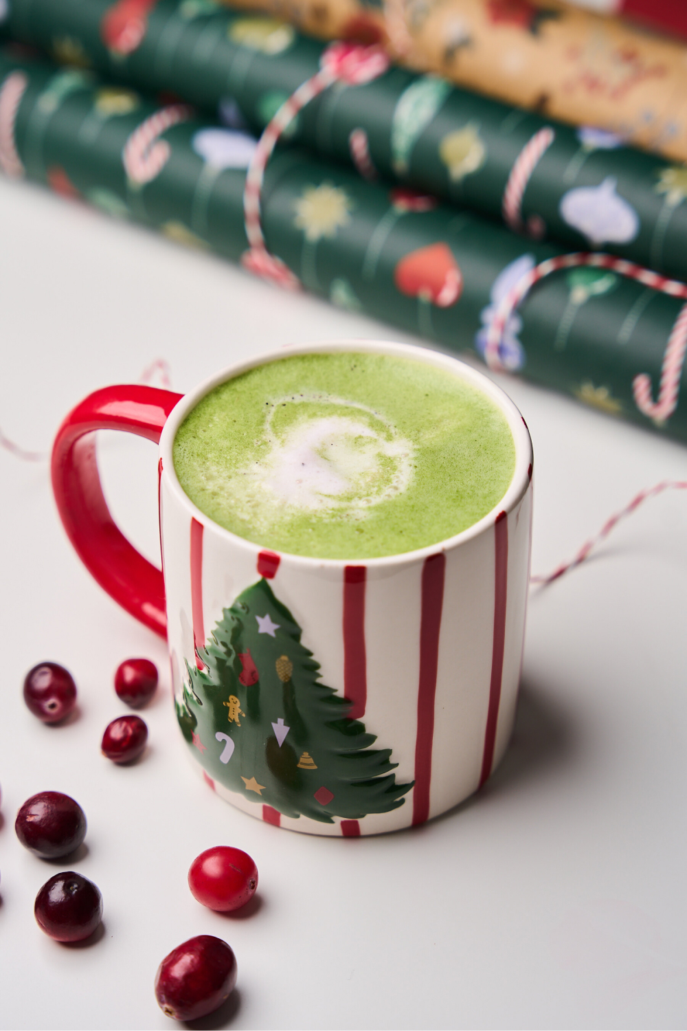 ice matcha latte