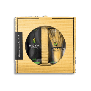 Matcha and chasen set