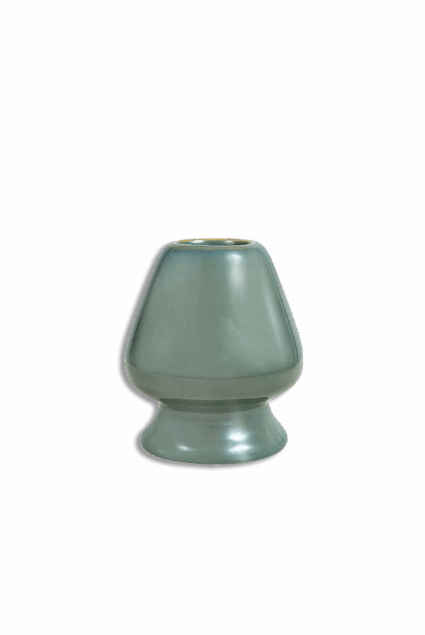 Matcha whisk holder gray green