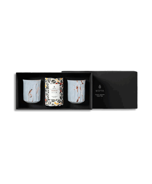 Moya tea & 2 Take mugs Organic leaf tea set