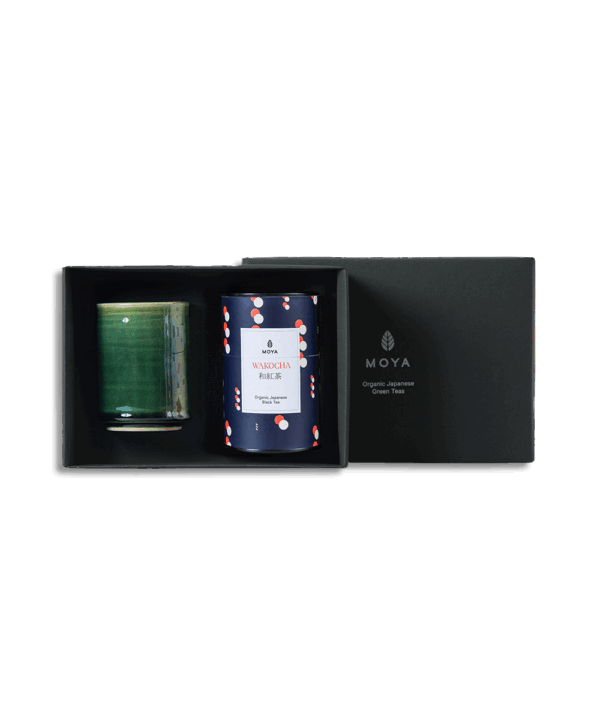 Moya tea & Kasai mug Organic leaf tea set