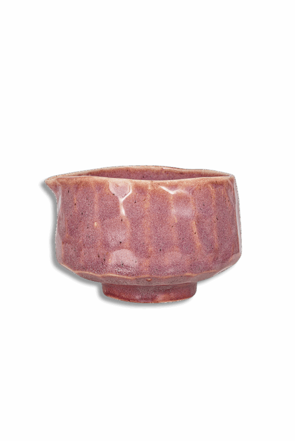 Botan matcha bowl with a spout