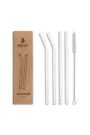 Glass Straws for matcha (set of 4)