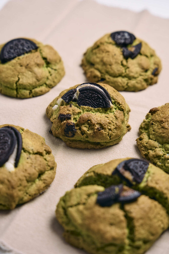 Matcha oreo cookies recipe
