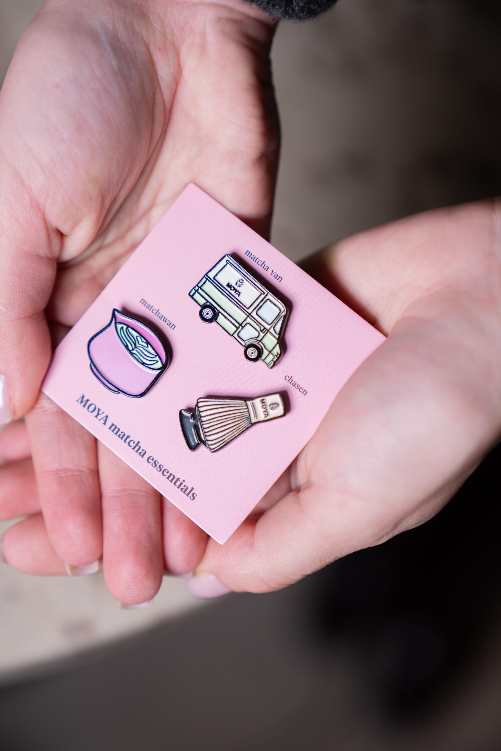 Pin Set “Moya Matcha Essentials”