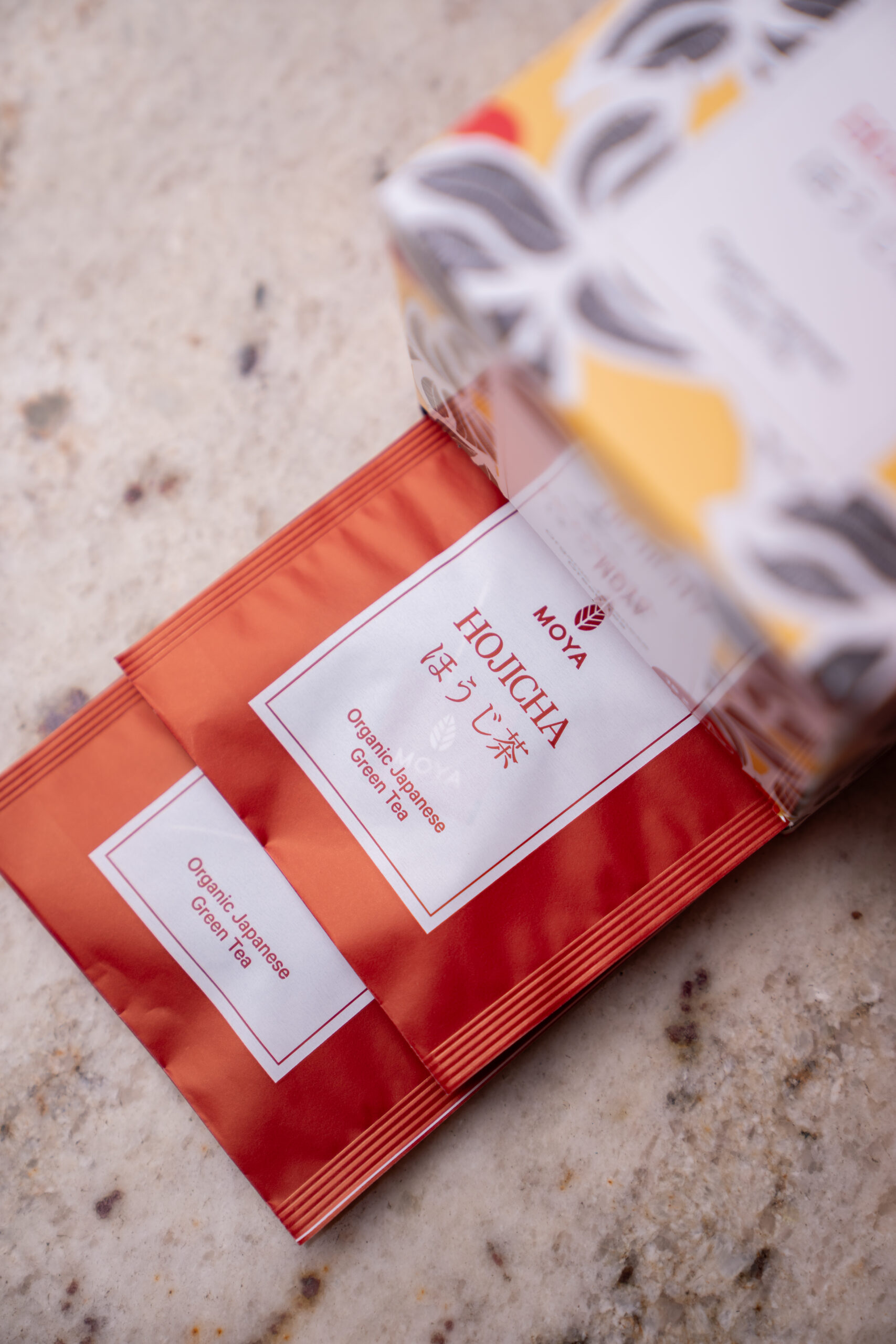 Moya Hojicha Organic Japanese Green Tea in tea bags