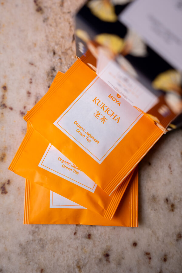 Moya Kukicha Organic Japanese Green Tea in tea bags