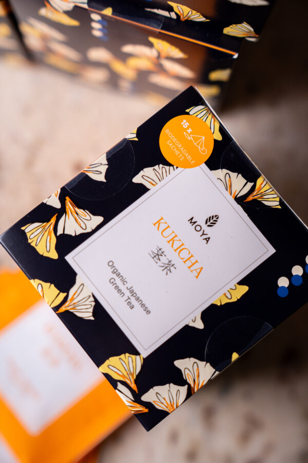 Moya Kukicha Organic Japanese Green Tea in tea bags