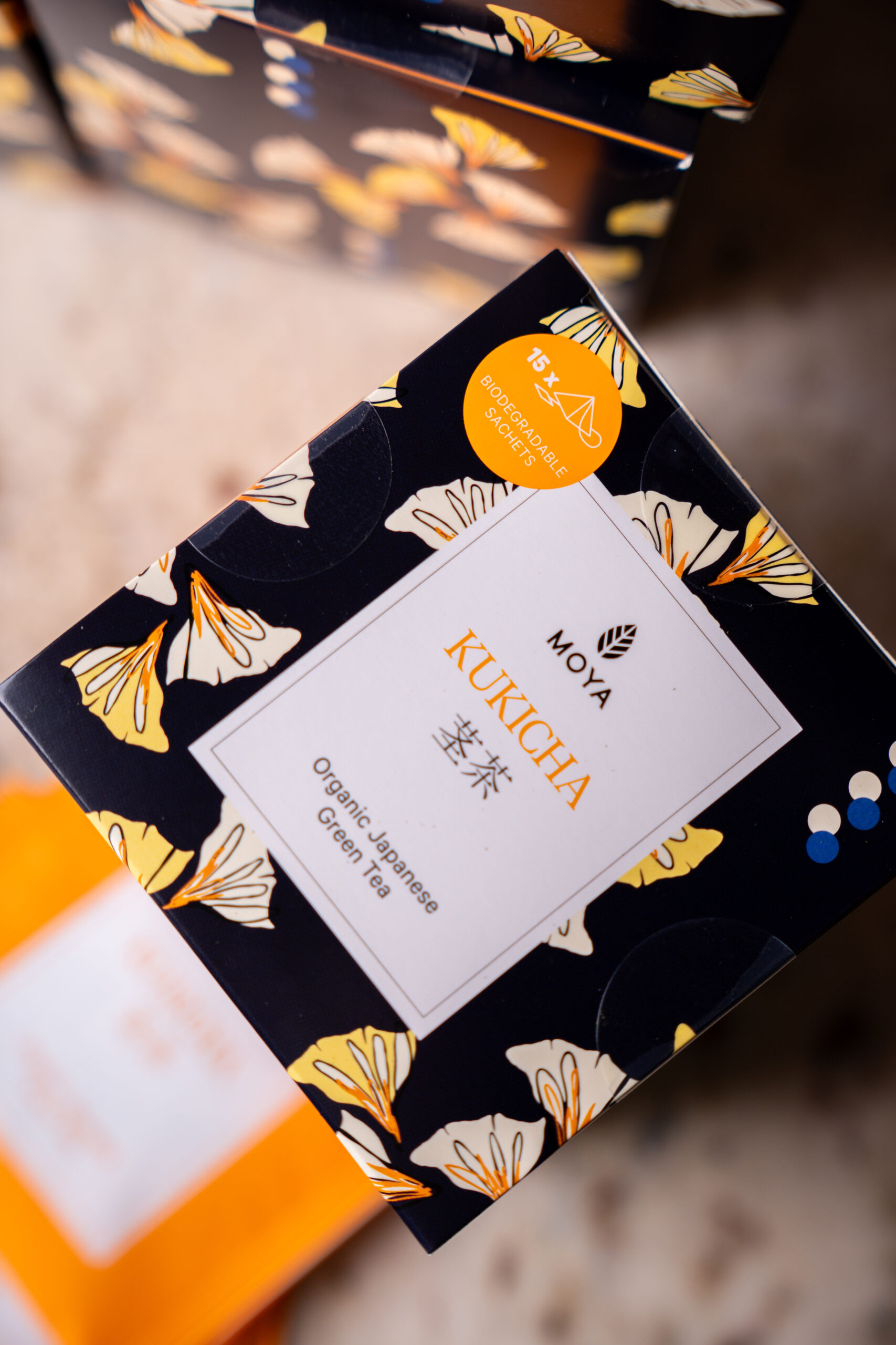 Moya Kukicha Organic Japanese Green Tea in tea bags