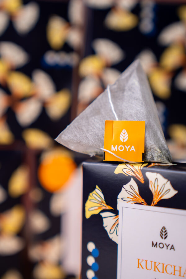 Moya Kukicha Organic Japanese Green Tea in tea bags