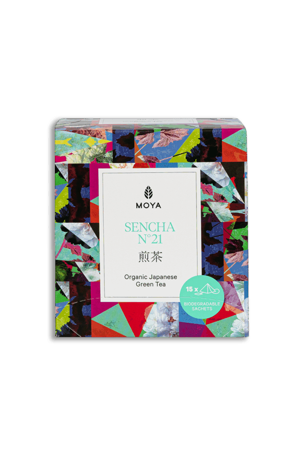 Moya Sencha Organic Japanese Green Tea in tea bags 15 x 1,5g