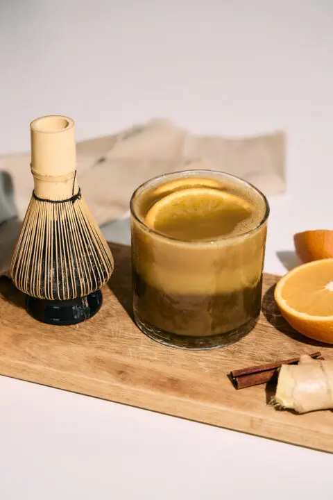 hojicha orange spice recipe